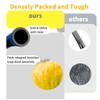 4 Pack Screw on Webster Cobweb Duster Head for Pole,Spider