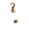 HQPARRTS for Grandfather Clock Weight Shell Hook and Nut Set