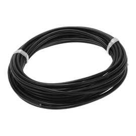 VekAuto 1 Pcs Ground Wire 10m Power Wire Universal Car Radio, Automotive, Car Speakers Fully Insulated& Soft Touch Jacket TC Black 22AWG 4 Conductor