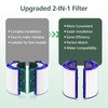 Combi 360°Glass HEPA+Activated Carbon Filter For Dyson HP1 TP09 TP07