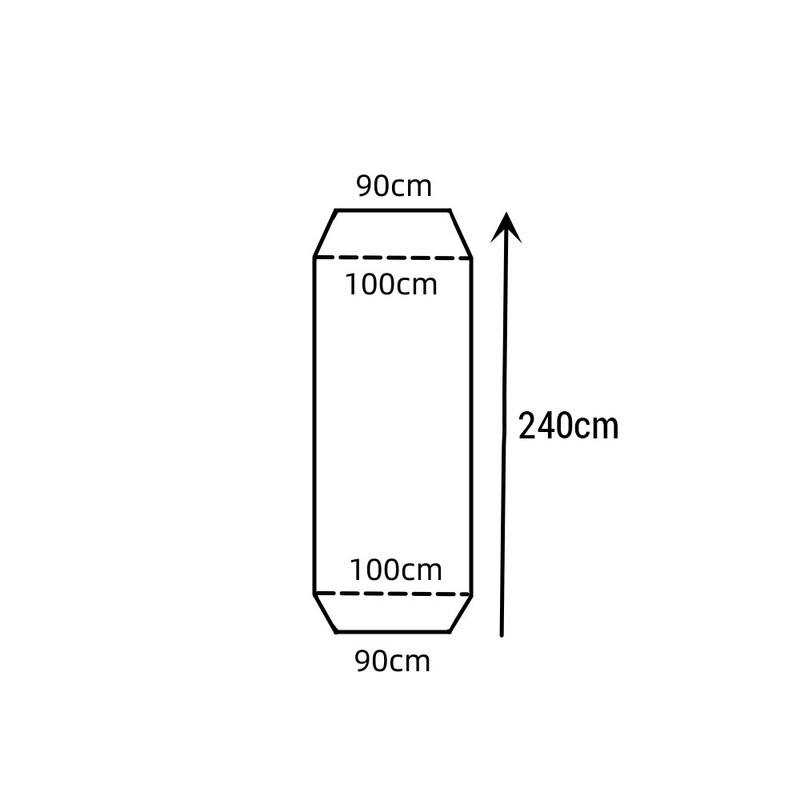 Tent Ground Cloth for Backpacking Tent 1 Person Ultralight Aluminum