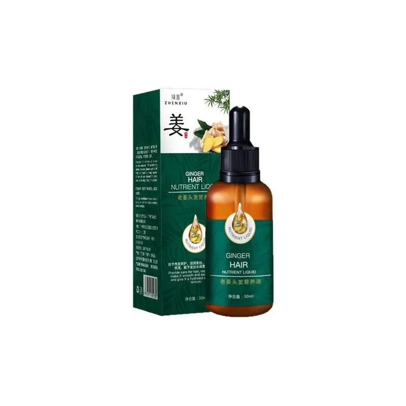 Serum Tratamiento Capilar De Jengibre Zhenxiu Nutriente