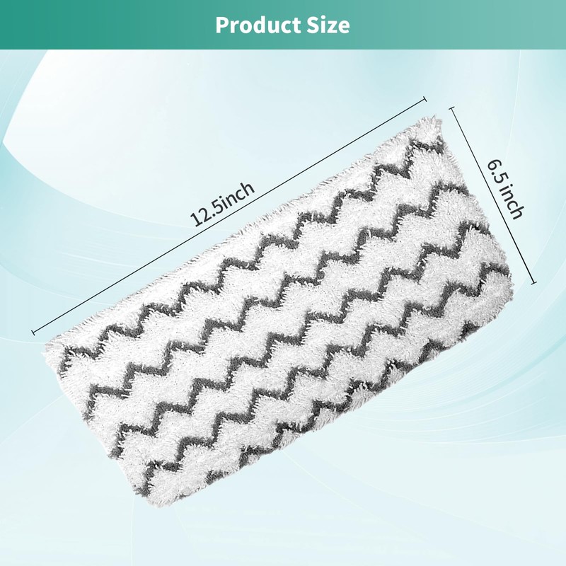 10 Pack Microfiber Steam Mop Replacement pads for Shark Steam