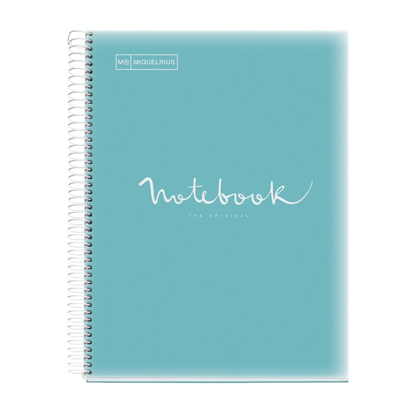 Miquelrius - Notebook A4 Notebook, 1 Coloured Strip, 80 Sheets