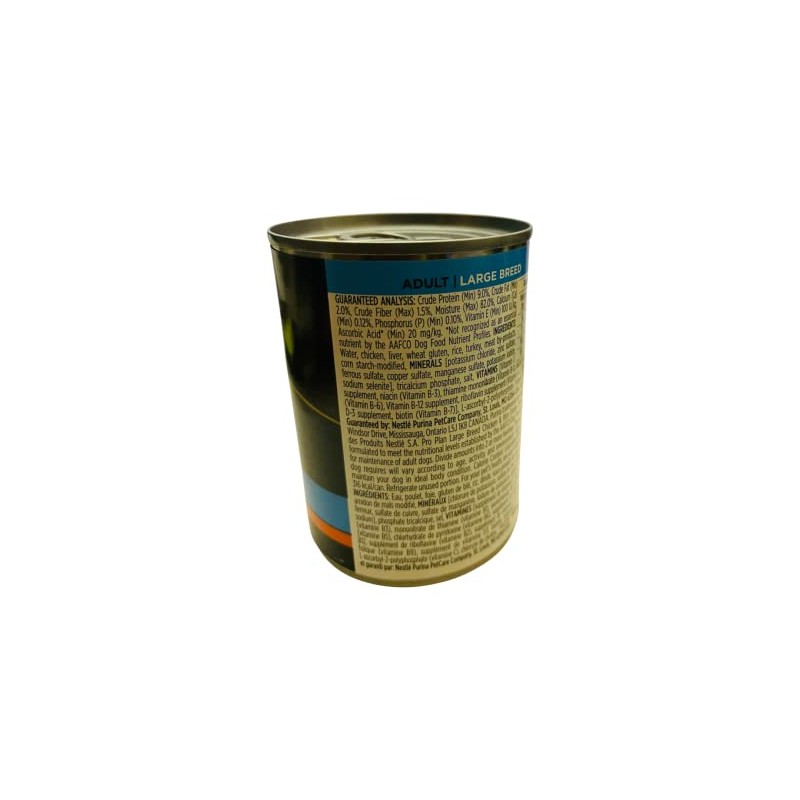 Purina Pro Plan Canned Adult Large Breed Chicken And Rice