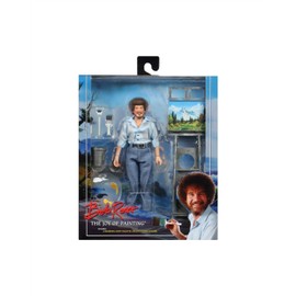 NECA - Bob Ross – 8” Clothed Action Figure – Bob Ross