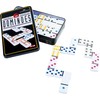 small foot Domino, Spieleklassiker in 6 Farben und mit robuster