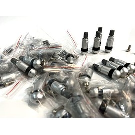 Tire Valve Stem Bolt-in | Aluminum TPMS Valve Stem with Bolt Included 50 Pcs in Pack