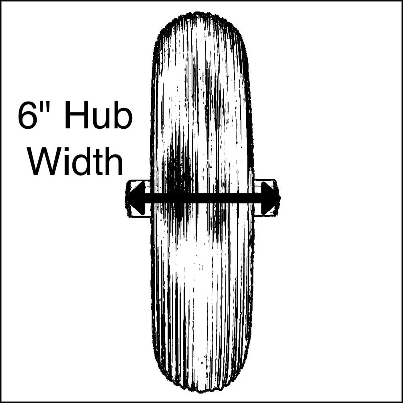 Rocky Mountain Goods Replacement Wheelbarrow Wheel Air Filled 13"- for