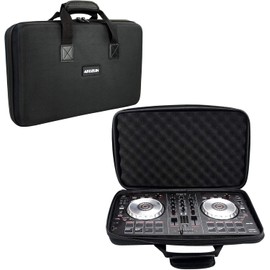 AKOZLIN Funda para Driver de DJ Pioneer DDJ-SB3/SB2/400/RB/FLX4 Organizador de Controladores DJ, Funda de Transporte, Con Correa para Hombro, Para DJ Lite