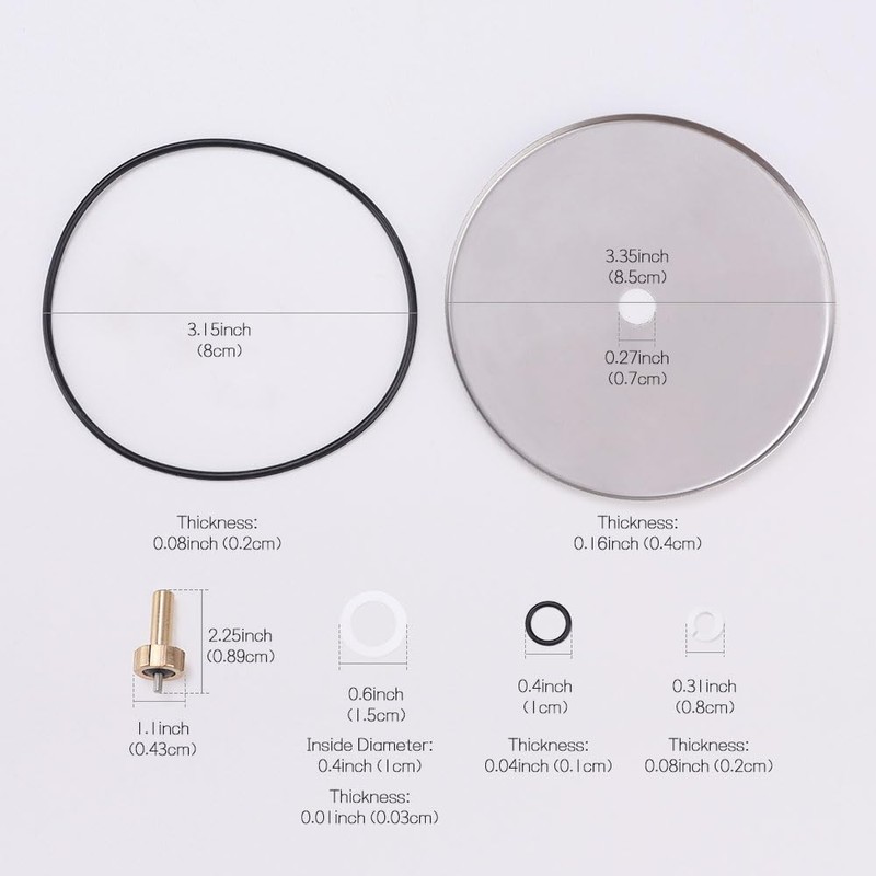 SR450D Oxygen Regulator Rebuild kit Compatible with Victor SR450 Series