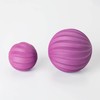 IMPHY Myofascial Release Massage Ball, Spiral Ball, Mini Size, Fuchsia