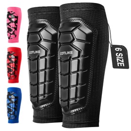 Soccer Shin Guards Kids Youth, Shin Guard Sleeves for Boys Girls Adults Men Women, Protective Soccer Equipment for 2-18 Years Old Boys Girls, High Impact Resistant Breathable Comfortable - M