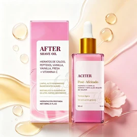 Aceite Pós-Afeitado para Cabello y Piel con Aroma a Fresa