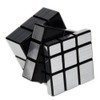AHYUAN 3x3x3 Mirror Cube Dysmorphism Magic Speed Cube Silver 3D