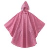 川住製作所 レインポンチョ ピンクドット KW-623PD