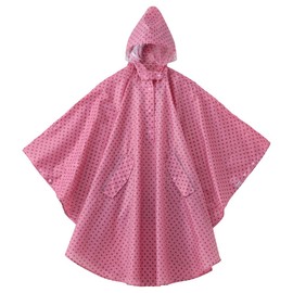 川住製作所 レインポンチョ ピンクドット KW-623PD