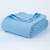 Tex Trend 100% Cotton Waffle Weave Queen Size Blanket -