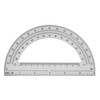 Office Depot Semicircular 6in. Protractor, Clear, 973D OD8