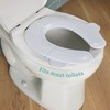 Frida Baby Fold-and-Go Portable Potty Seat for Toilet, Foldable Travel