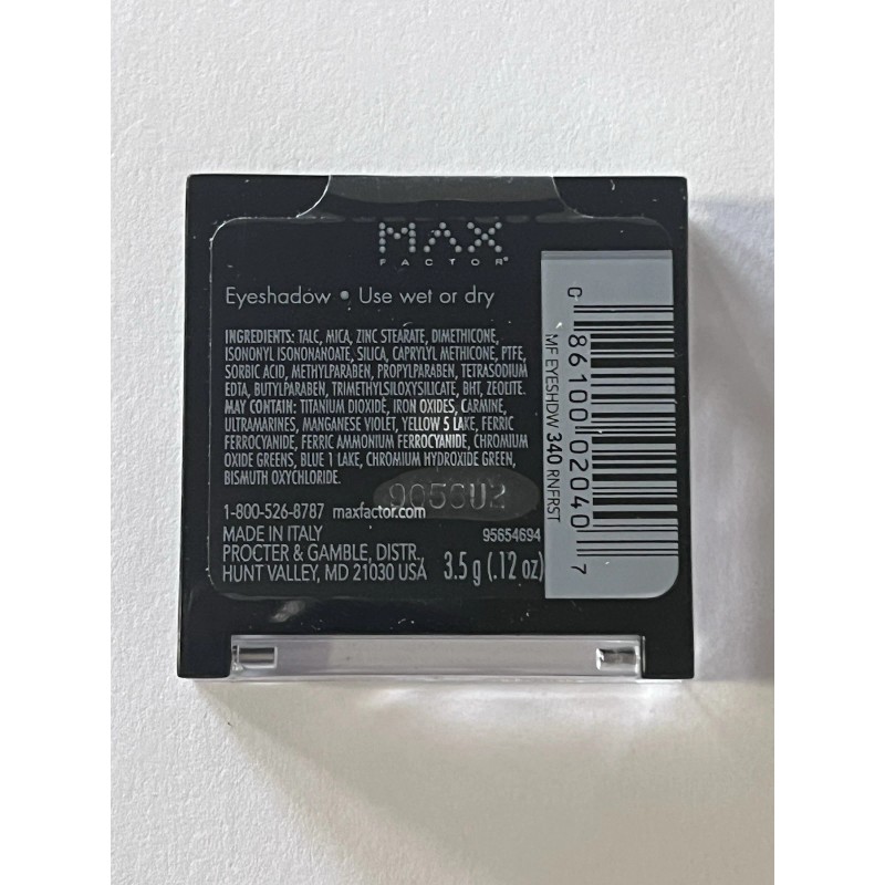 Eyeshadow Max Factor Wet/ Dry Eyeshadow Trios, # 340 Rainforest