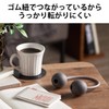 Elecom HCK-FBHGY Stretch Ball, Office Stretch, Hard, Ellipse, Round Type,