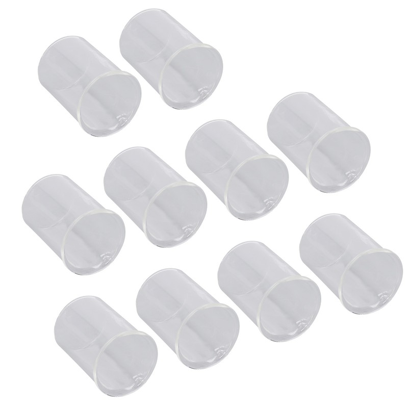 10PCS Glass Beaker Set Experiment Measuring Cup with Scale Teaching