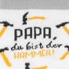 Sheepworld 48646 Magic Socks with Hammer Papa Motif, Magic Socks,