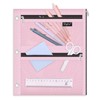 SKYDUE Pencil Pouch for 3 Ring Binder, 3 Pockets and
