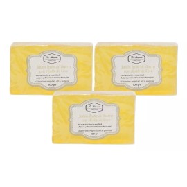Jabones Artesanales 100g Leche De Burra 3 Pack