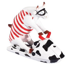 CowParade Jet Ski Cow (S) Mini Cow