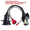 AMHTDOL ISO 7638 7pin (EBS/ABS) Adapter,Trailer and Truck Diagnostic Cable