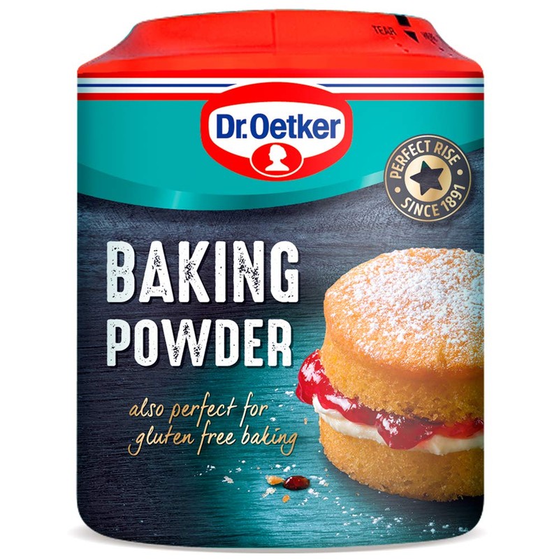 Dr. Oetker Gluten Free Baking Powder, Pack of 4 x