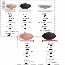 WMugthome 3 Pairs Round Seam Women's Removable Sports Yoga Bra pad, Bikini Top Bra Pads Insert (White,C Cup)