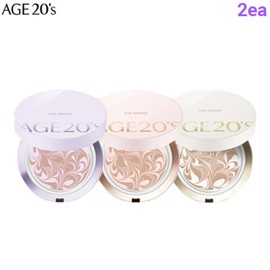 AGE20'S The Origin Essence Pact SPF50+ PA+++ 12.5g*2ea, Color#$%Shade:Lavender-#23