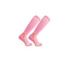 AIMALL 1/2 Pairs Compression Socks, Miracle Copper Anti-Fatigue Knee-High Socks for Travel, Sports, and DVT Prevention, Unisex Comfort Fit, Breathable Fabric