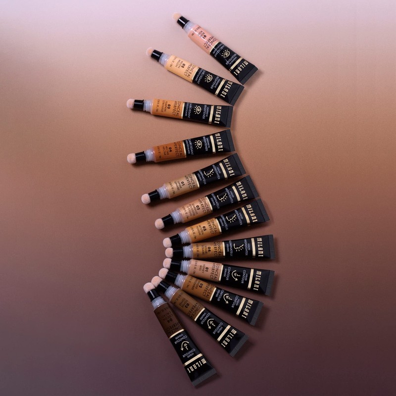 Milani Conceal + Perfect Liquid Highlighter for Added Glow, Face