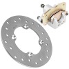 Caltric Rear Brake Disc Rotor W/ Caliper For Can-Am Outlander