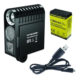 Nitecore GP3 Camera Light CREE XP-G2 LED -360 Lumens -Includes 1x NLGP3 Battery