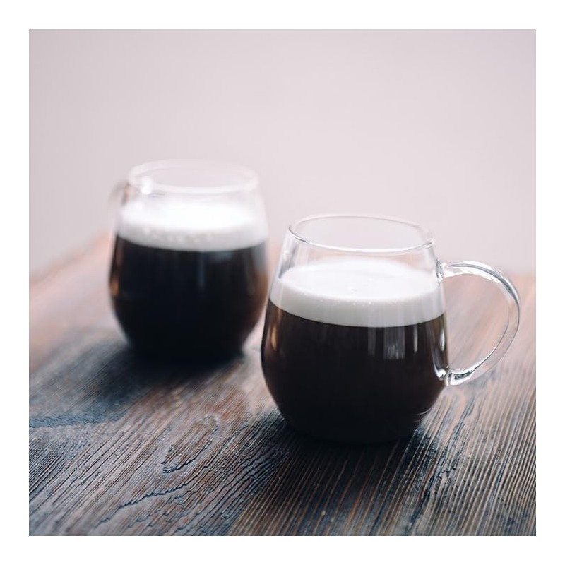 HARIO RDM-1824 Round Mug, Set of 2, 12.2 fl oz