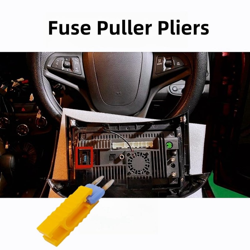 LZLINYJLONG Relay Puller Pliers, 4-Pack Relay Fuse Remover Tools, Automotive