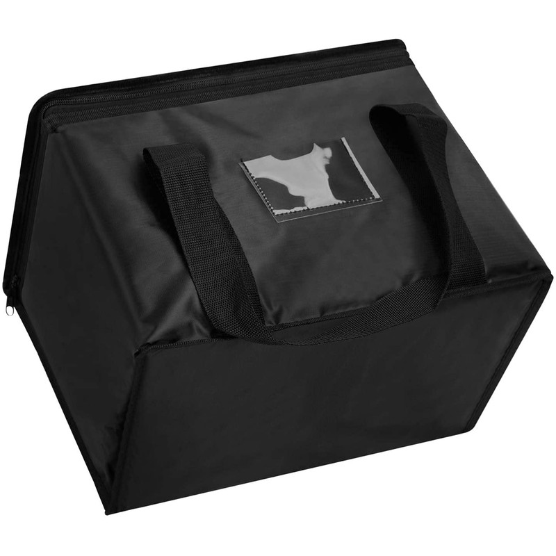 Portable Food Delivery Bag Waterproof Oxford Cloth Insulated Picnic Bag