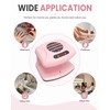 Nail Dryer Fan, 300W Nail Fan for Regular Polish, Pink