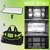 SCAVATA Wearable Cleaning Caddy Bag, Cleaning Caddy Supplies Organizer with