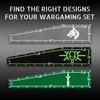 Tabletop Wargaming Movement and Distance Template | Measure Common Wargaming