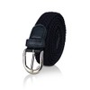 glomy * Braided Elastic Belt for Boys and Girls Women