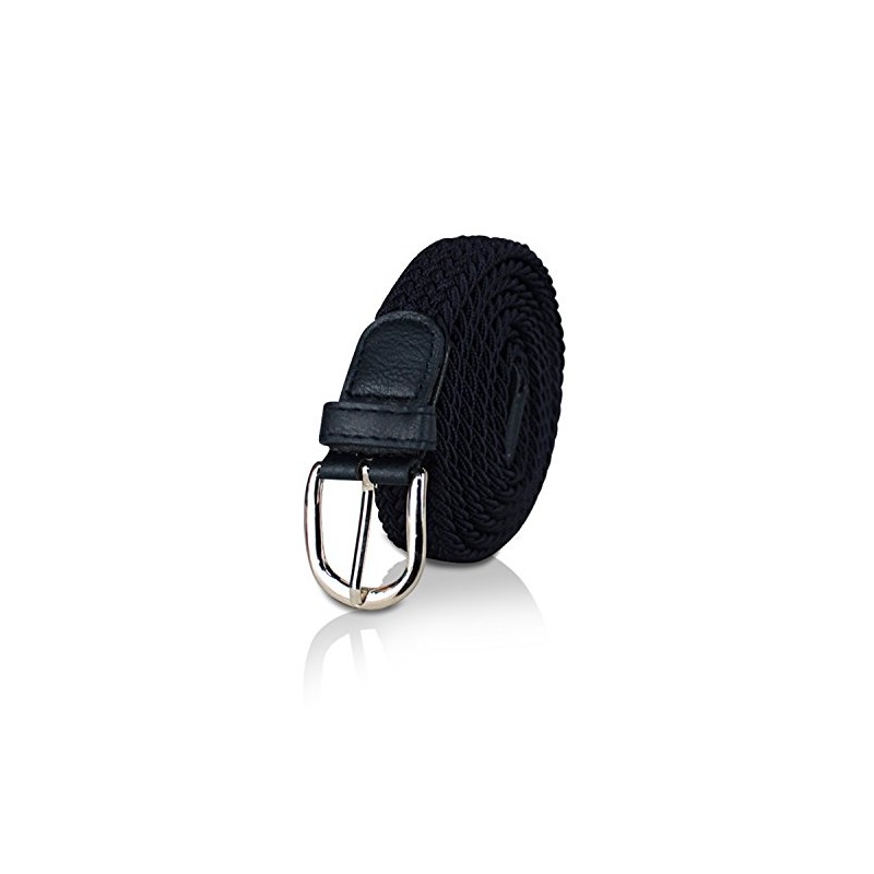 glomy * Braided Elastic Belt for Boys and Girls Women