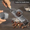 Vovoly 4-Pcs Pro Set Zester Grater Set, Cheese Grater with