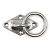 M8 Eye Plate 304 Stainless Steel Hook Wall Mounted Hook