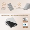 EHEYCIGA Dog Stairs for High Bed 22.5" H, 5-Step Dog